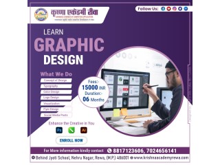 Best Graphic Design Course In Rewa - Krishna Academy Rewa.
