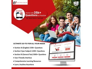 CUET Practice Test for UG 2024 Online Portal by Rachna Sagar