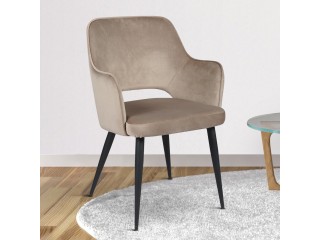 Buy Modway Fabric Arm Chair In Beige And Black Color upto 65%off