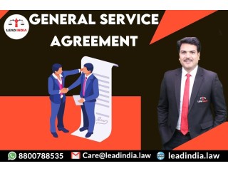Lead india | leading law firm | General service agreement