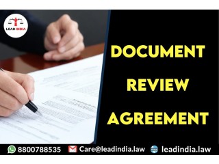 Lead india | leading law firm | document review agreement