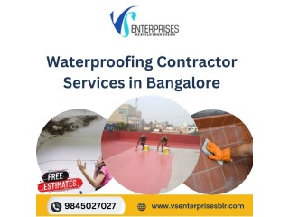 Waterproofing Contractor Services in Bangalore