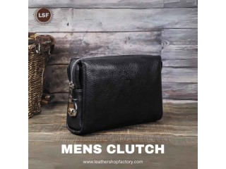 Premium mens clutch - Leather Shop factory