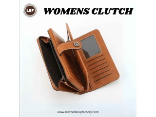 Premium Womens Clutch - Leather shop factory