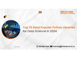 25 Python Libraries for Data Science in 2024 and Beyond