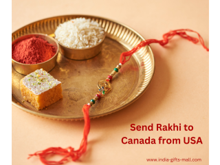Send Rakhi to Canada from USA