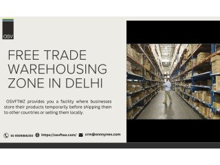 Streamlined Logistics: Free Trade Warehousing Zone in Delhi