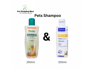 Himalaya Dog Shampoo and Ketochlor Shampoo at Pet Shopping Mart