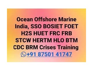 FRC FRB HLO TBOSIET Basic Offshore Safety Induction & Emergency Training Mumbai
