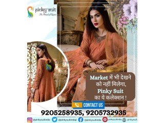 India's trusted and your Famous & Biggest Wholesaler, Pinky Suit.