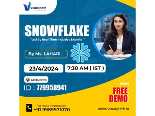 Visualpath -Snowflake Online Training Free Demo