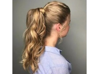 The perfect hair pieces or wraps for perfectly styled ponytails.