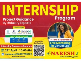 No 1 Free Internship Awareness Program in Hyderabad 2024