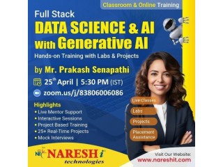 No 1 Best Full Stack Data Science & AI Training in Hyd 2024