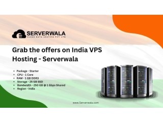 Grab the offers on India VPS Hosting - Serverwala