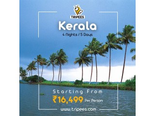 Kerala Holiday Package 4 Nights 5 Days.