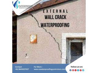 External Wall Crack Waterproofing Services in Bangalore