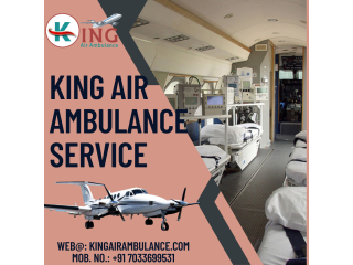 KING AIR AMBULANCE SERVICE IN JABALPUR - WELL CUSTOMIZED