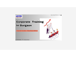 Customised Training for Gurgaon Companies: Tailored Solutions