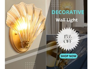 Shop the Modern Decorative Wall Lights 15% Off Online at Whispering Homes