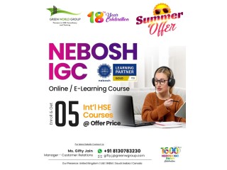 Discover Nebosh IGC e-learning in Punjab!