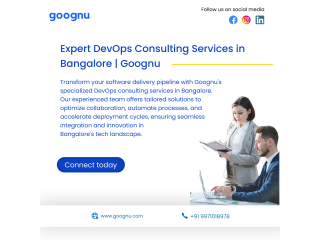 Expert DevOps Consulting Services in Bangalore | Goognu