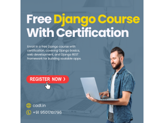 Free Django Course With Certification In Zirakpur (CADL)
