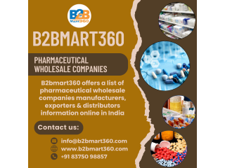 Pharmaceutical Wholesale Companies - B2BMart360