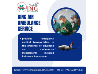 Air Ambulance Service in Mumbai by King- Well Maintained