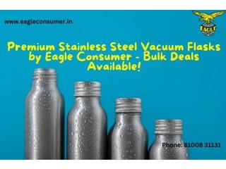 Premium Stainless Steel Vacuum Flasks by Eagle Consumer - Bulk Deals Available!