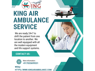 Deliver Emergency Medical Evacuation Air Ambulance Service in Dimapur by King