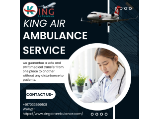 Get a Full Medical Support from Gwalior by King Air