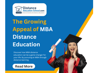 MBA Courses Distance Education