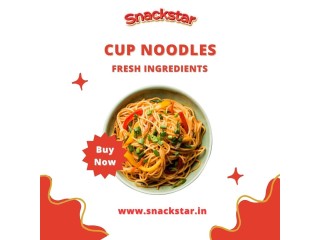 Indulge in Snackstar's Sizzling Cup Noodles