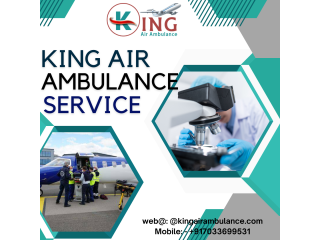 KING AIR AMBULANCE SERVICE IN ALIGARH – EXPERIENCED MEDICAL STAFF