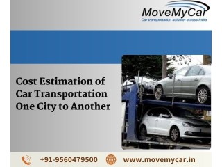 Cost Estimation of Car Transportation One City to Another