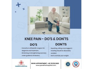 Conquering Knee Pain: Dos, Don'ts, and Solutions
