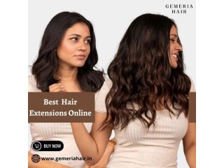 Unlock Your Best Look: Gemeria's Premium Human Hair Extensions Online