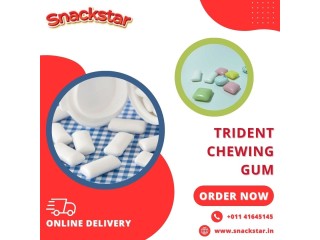 The Tropical Twist Magic: Snackstar's Trident Chewing Gum!
