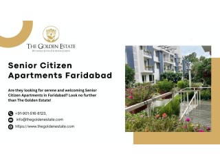 Luxurious Senior Citizen Apartments in Faridabad | The Golden Estate
