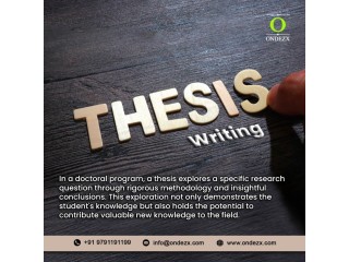 Format your PhD Thesis writing