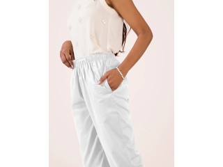 Buy White Pants for Women – Go Colors