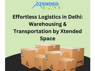 Effortless Logistics in Delhi: Warehousing & Transportation by Xtended Space