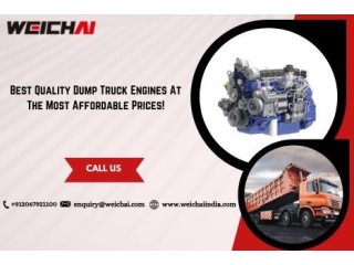 Best Quality Dump Truck Engines At The Most Affordable Prices!