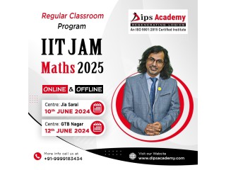 Dips Academy is an award-winning institute for IIT JAM, CSIR NET Math