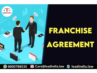 Lead india | leading legal firm | Franchise Agreement