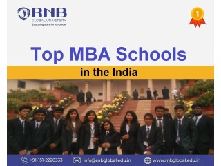 Explore the Top MBA schools in the India at Low Fees