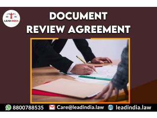 Lead india | leading legal firm | document review agreement