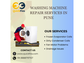 Trust QuickFixs for Reliable Washing Machine Repair Services in Pune
