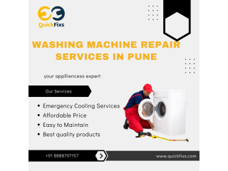 QuickFixs: Your Reliable Partner for Washing Machine Repairs in Pune